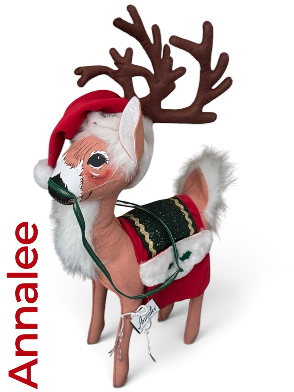 ANNALEE PlUSH Reindeer Holiday Accent 2005